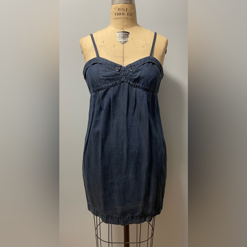 A/X Denim Summer Dress with Pockets